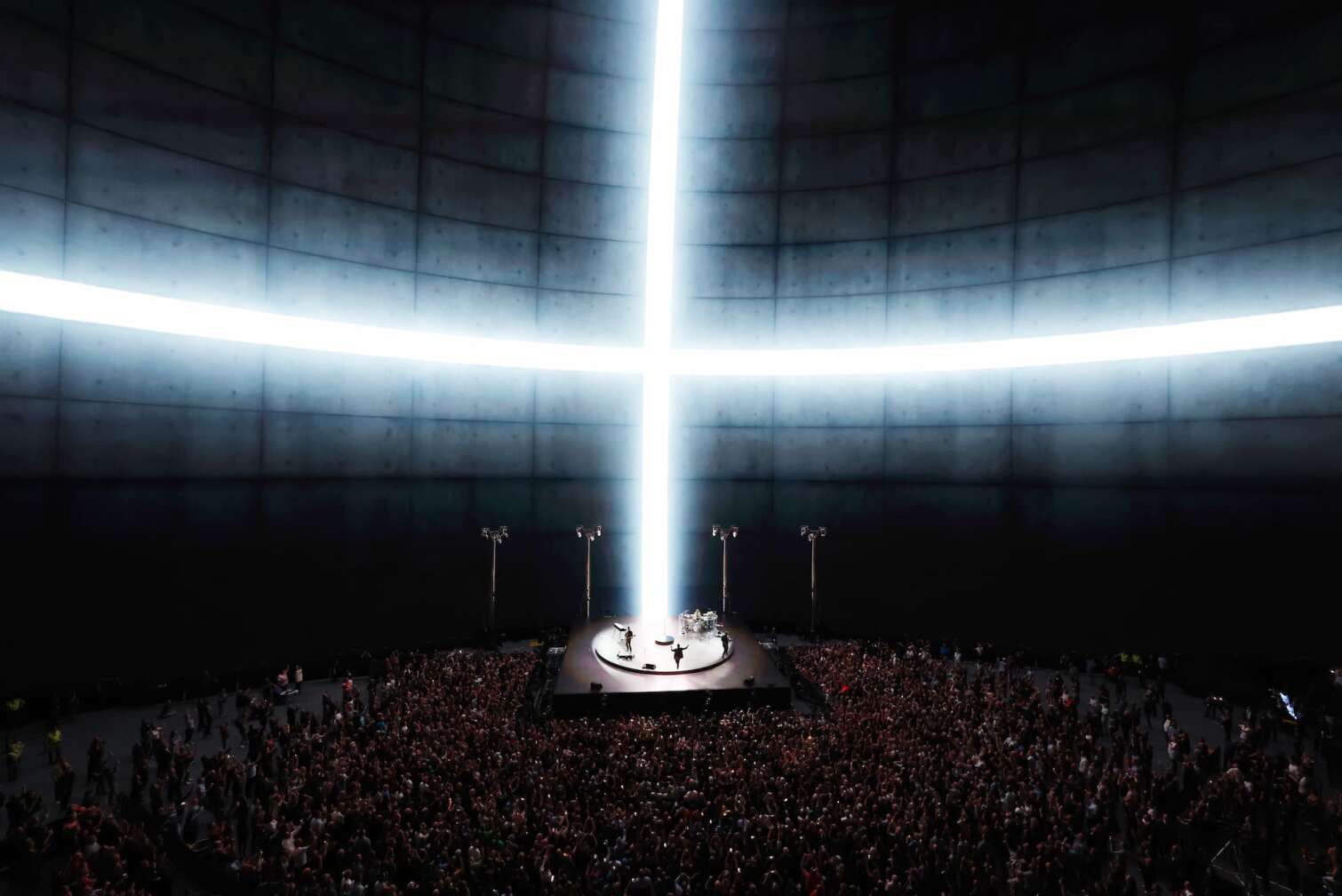 Foto des Konzerts von U2 live at The Sphere in Las Vegas