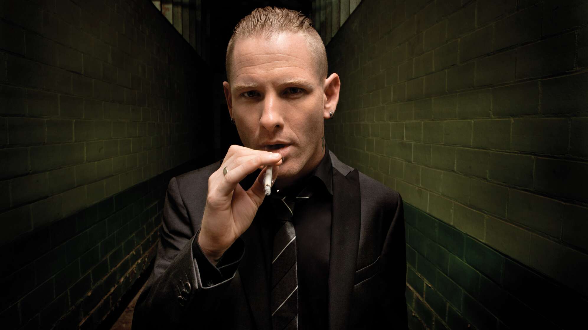 Portrait von Slipknot- und Stone Sour-Frontmann Corey Taylo
