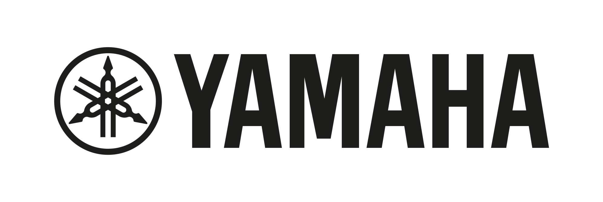 das Logo von Yamaha