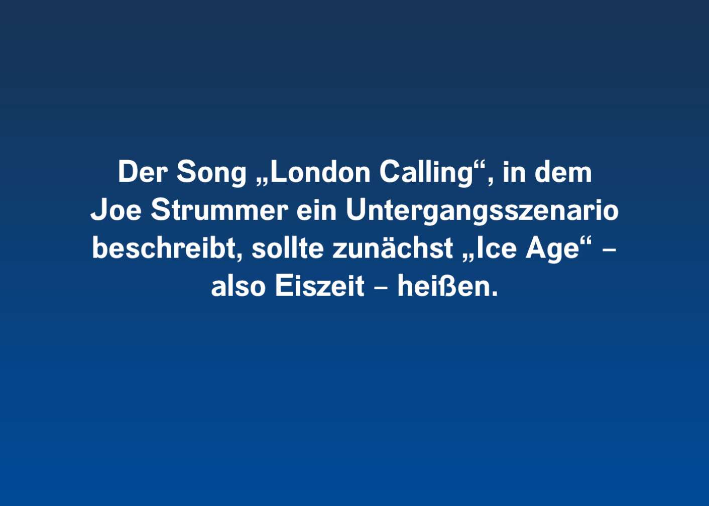 10 Fakten über <em>London Calling</em>