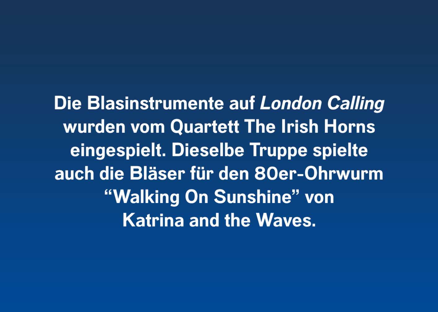 10 Fakten über <em>London Calling</em>