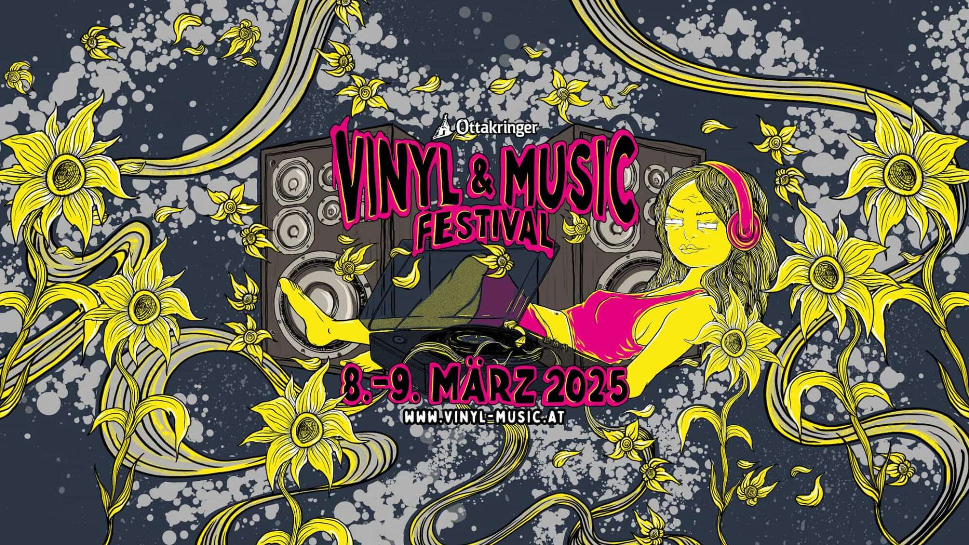 Das Logo des Vinyl & Music Festivals 2025