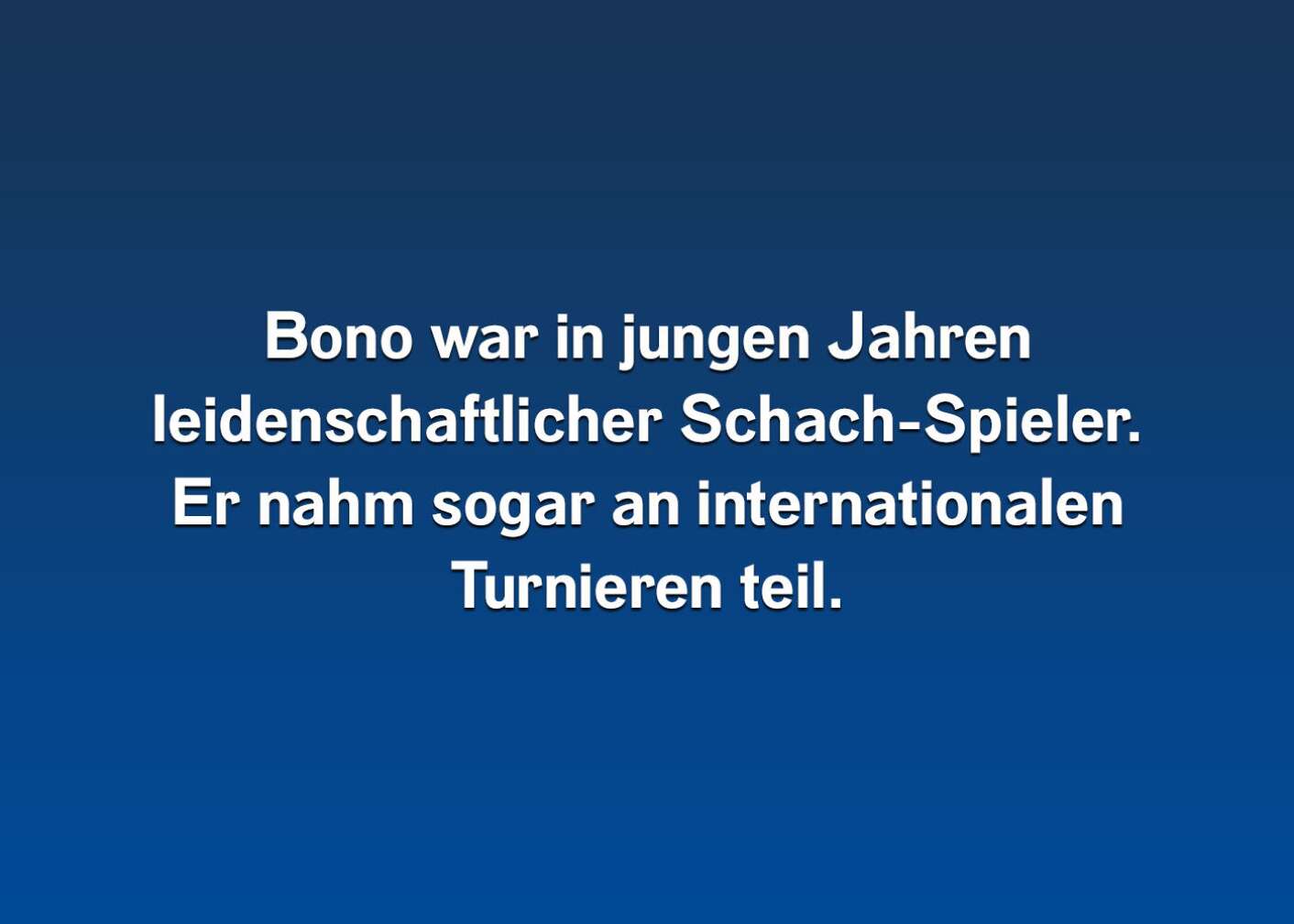 10 Fakten über den Front­mann von U2 (4)